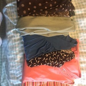 6 tops size 22-24 in very good condition